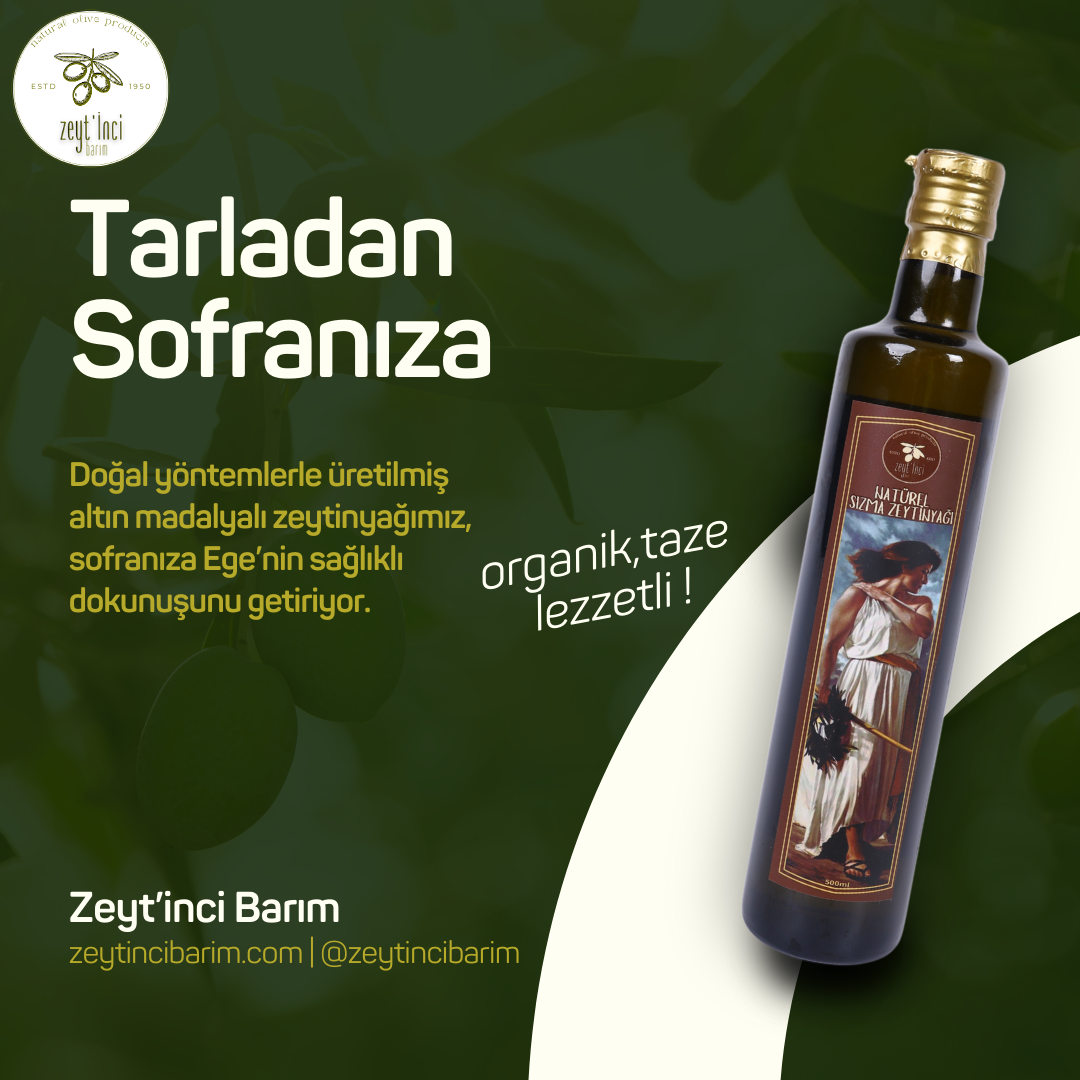 Soğuk Sıkım Zeytinyağı Nedir?