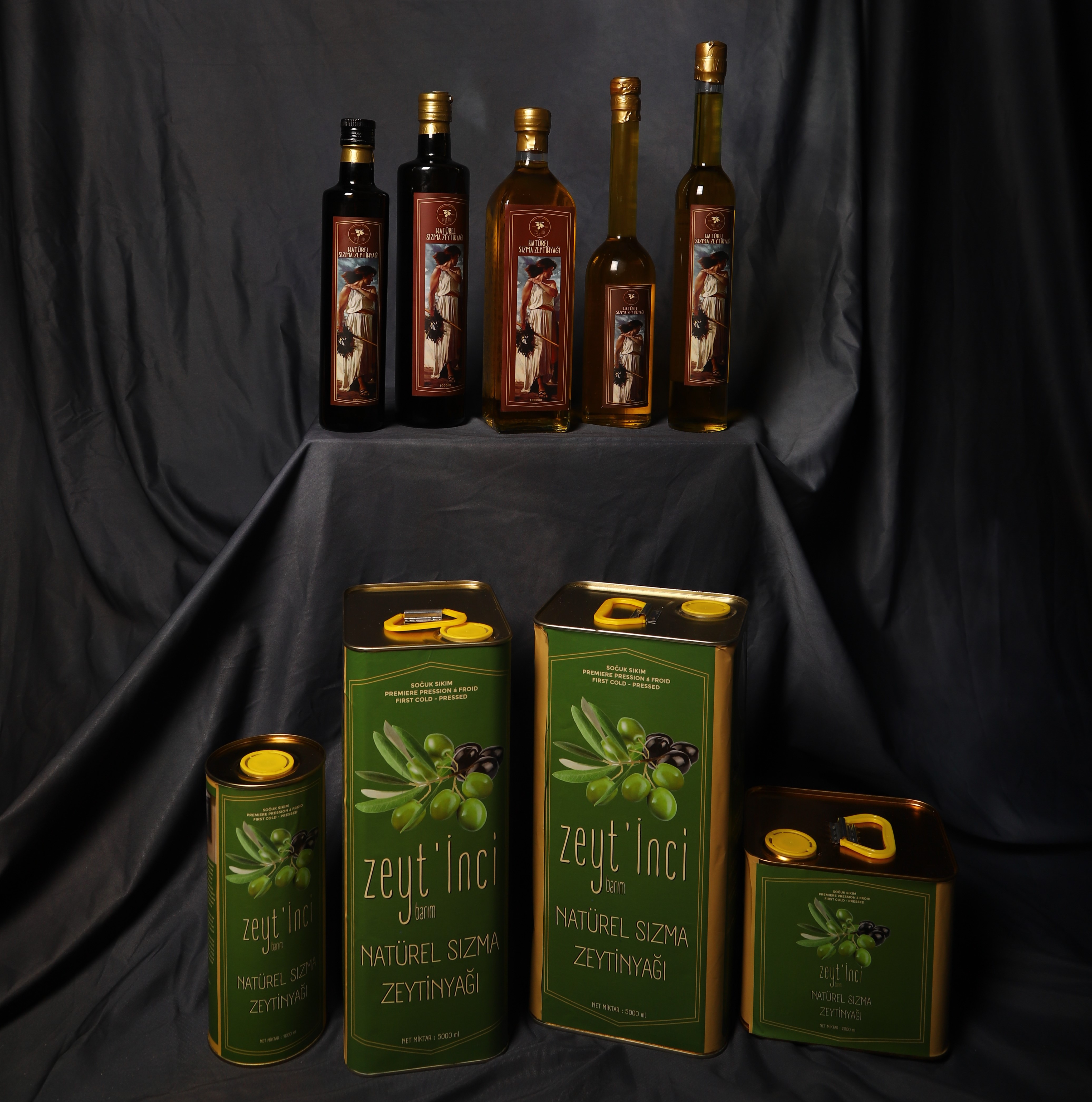 Soğuk Sıkım Zeytinyağları