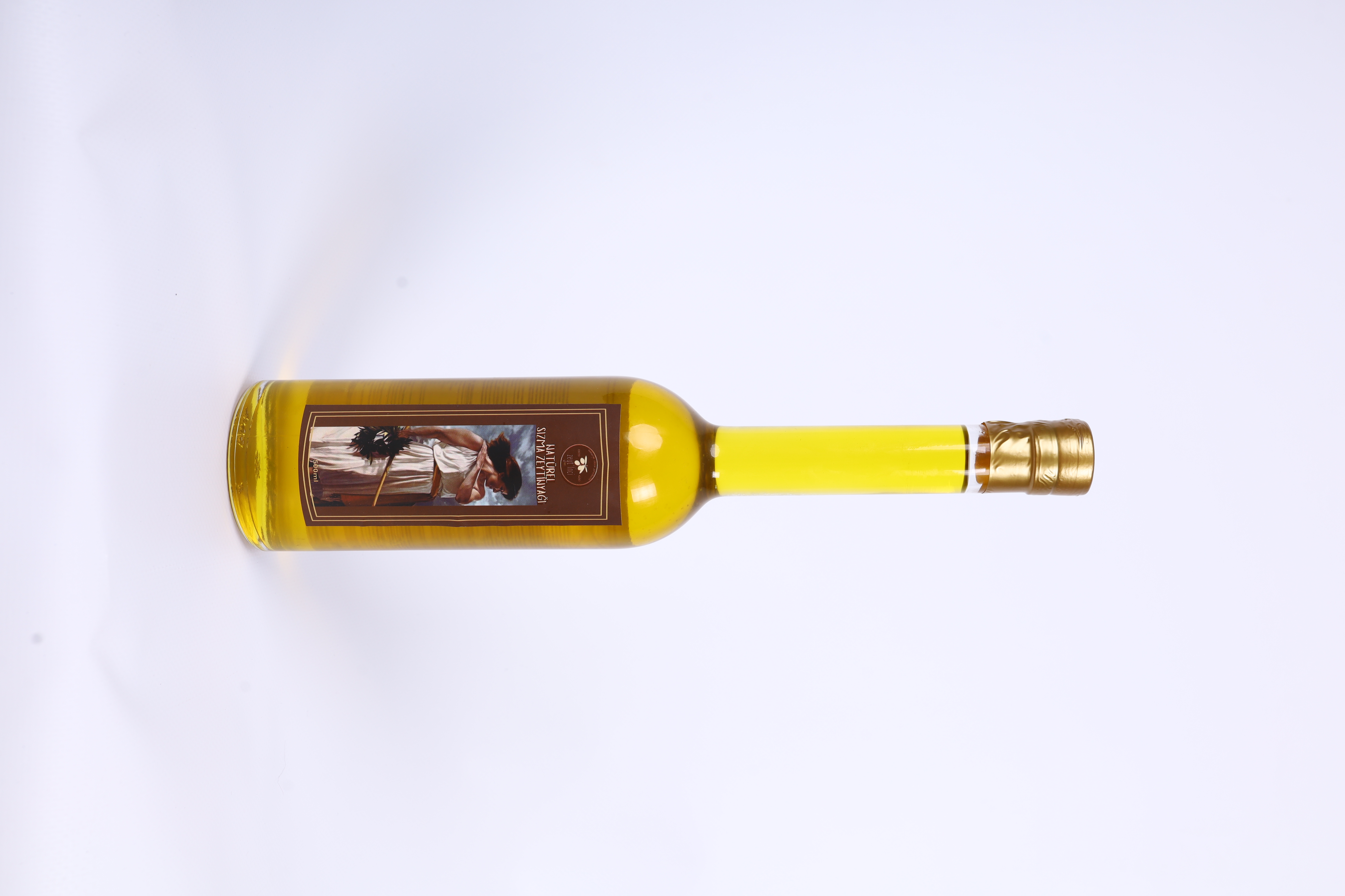 Zeyt'İnci Soğuk Sıkım Yeni Hasat Natürel Sızma Zeytinyağ 500 ml Cam Şişe