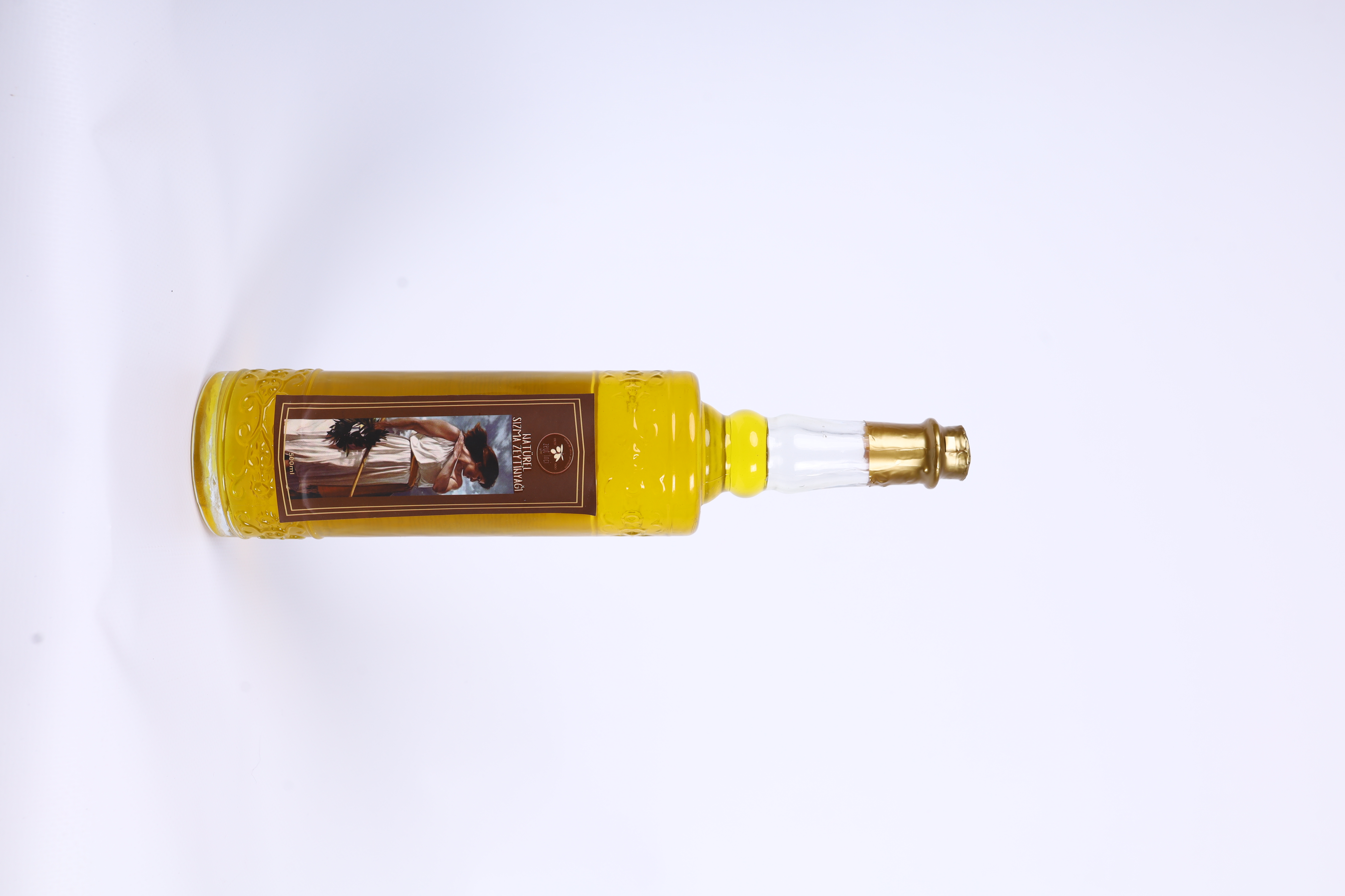 Zeyt'İnci Soğuk Sıkım Yeni Hasat Natürel Sızma Zeytinyağ 500 ml Cam Şişe